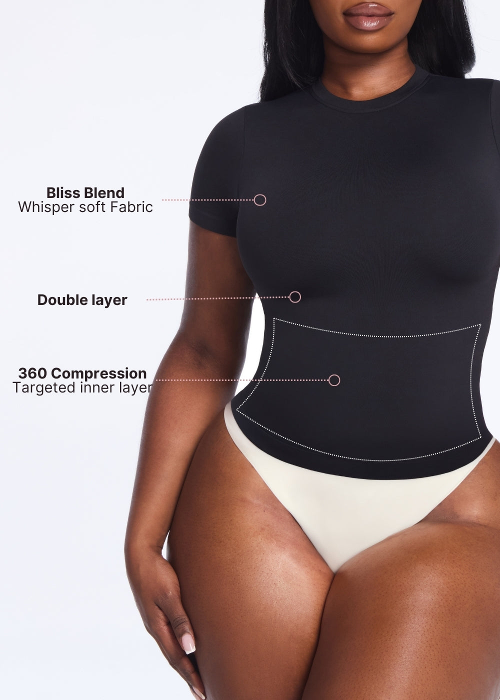 SnatchedKnit Sculpting Tee