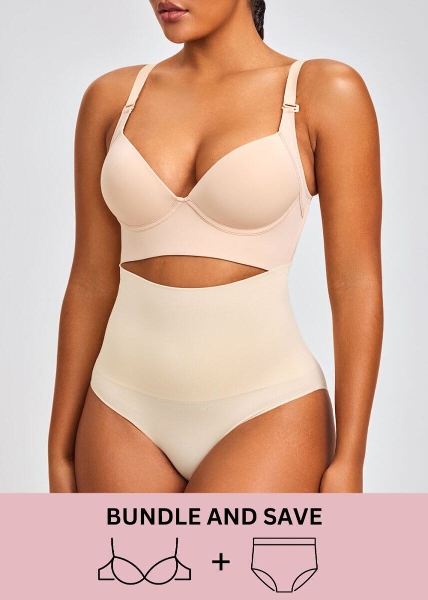 2-in-1 Push Up Bra and Brief Shaper
