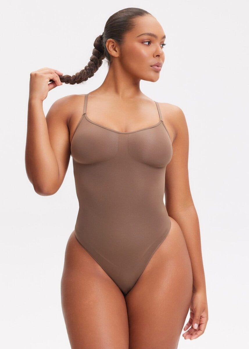 SmoothingSeamless Thong Bodysuit