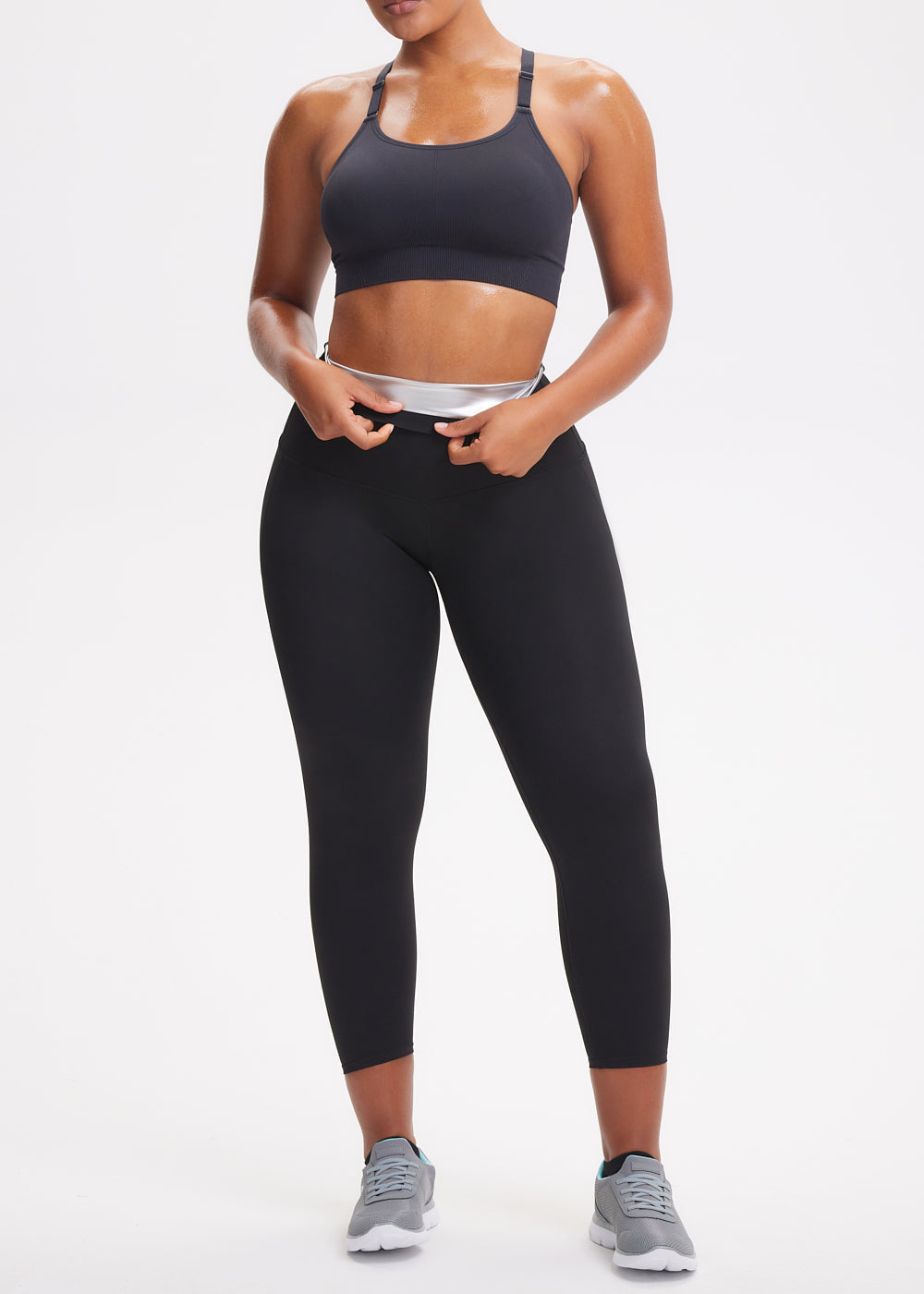 SaunaSculpt High-Waist Leggings