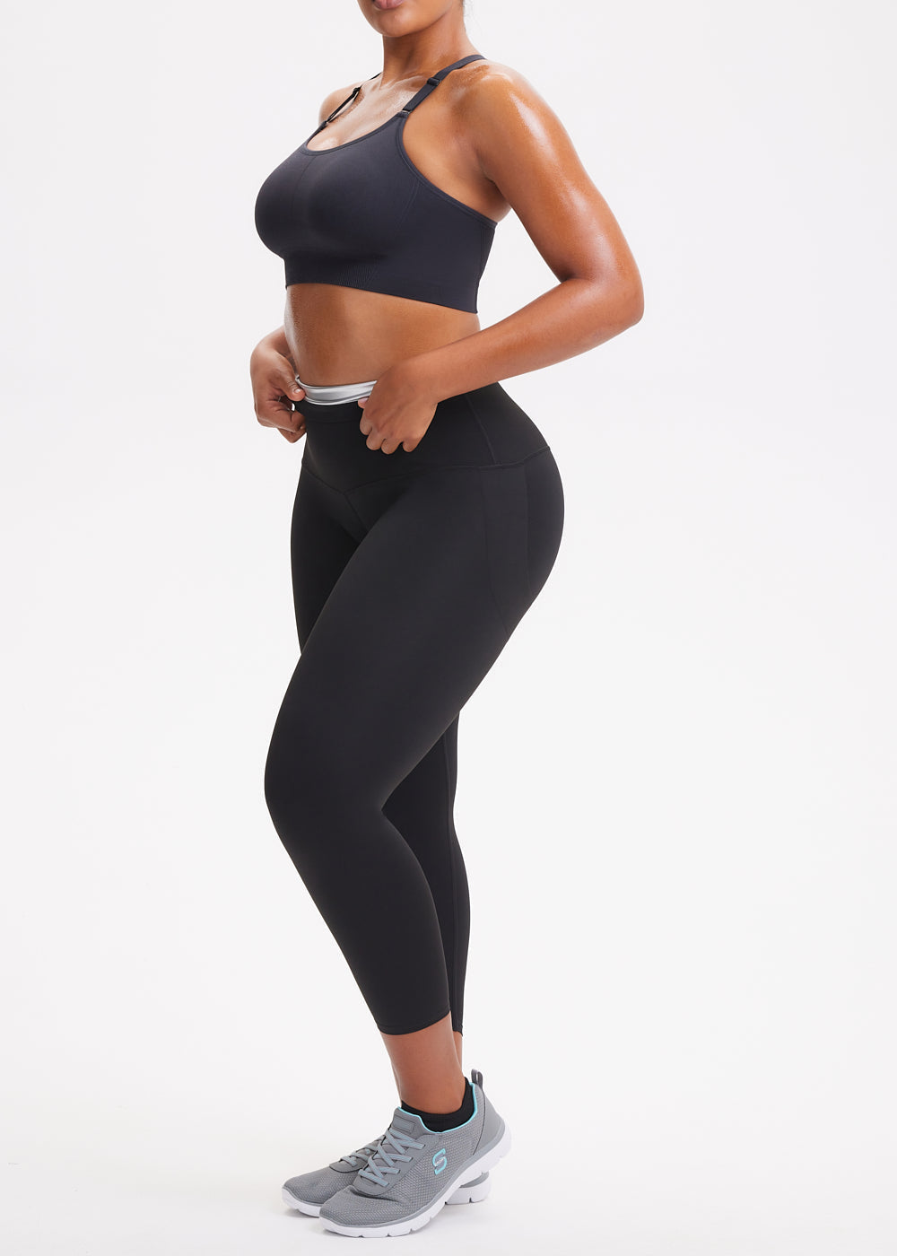 SaunaSculpt High-Waist Leggings