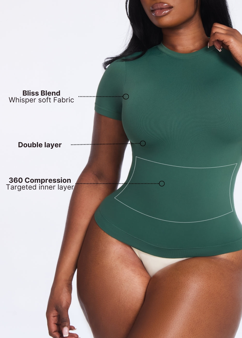 SnatchedKnit Sculpting Tee