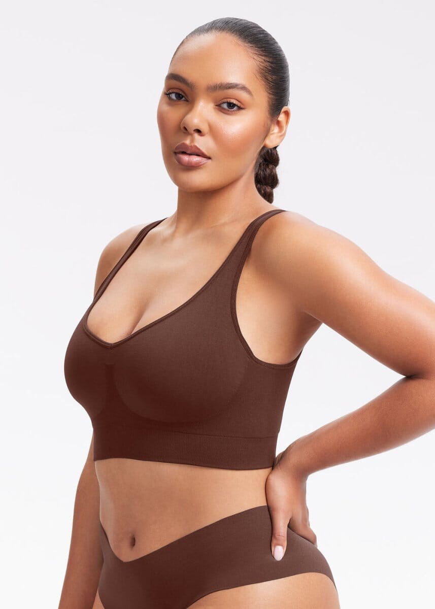 SmoothingSeamless Wireless Back Smoothing Bra