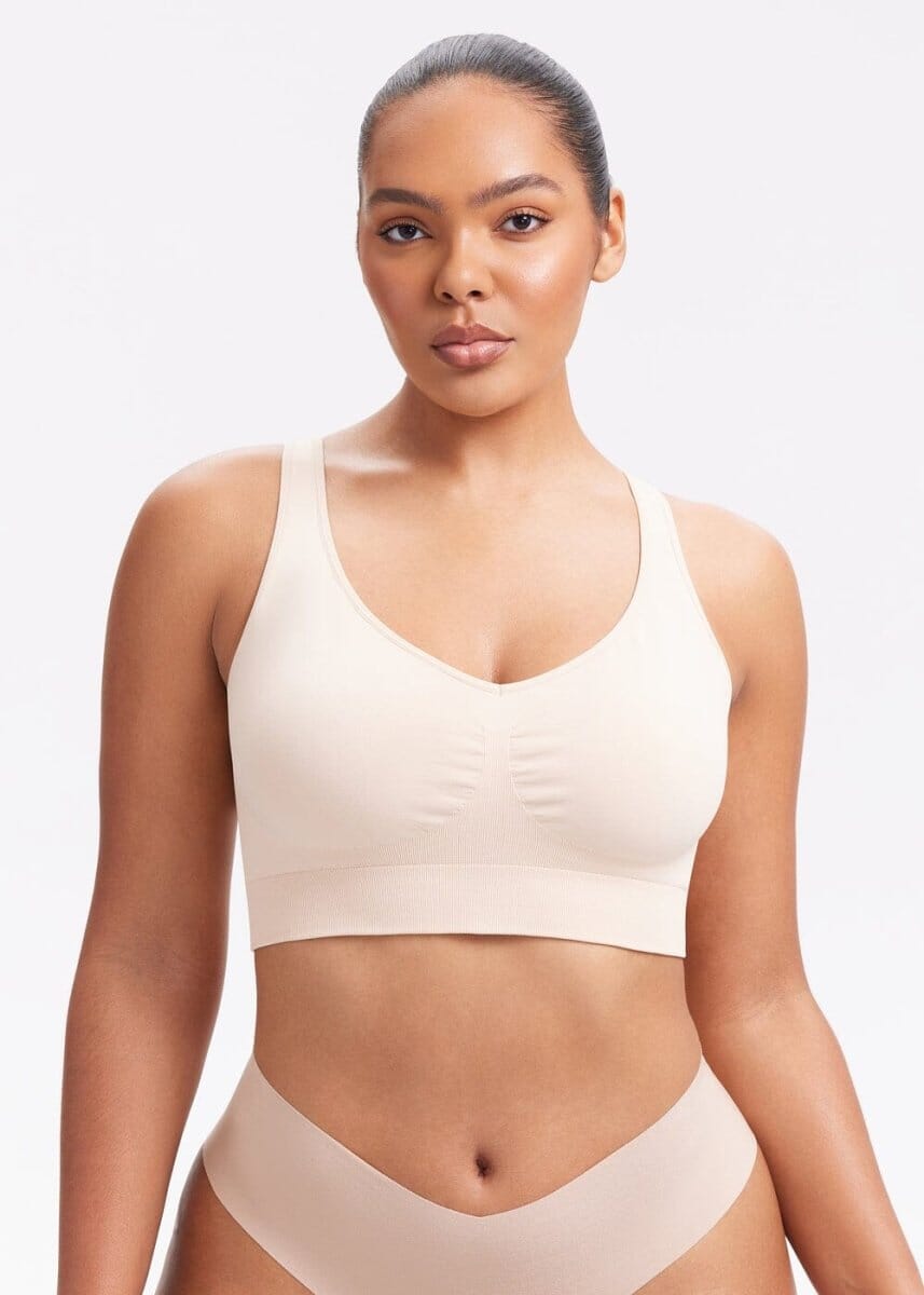 SmoothingSeamless Wireless Back Smoothing Bra