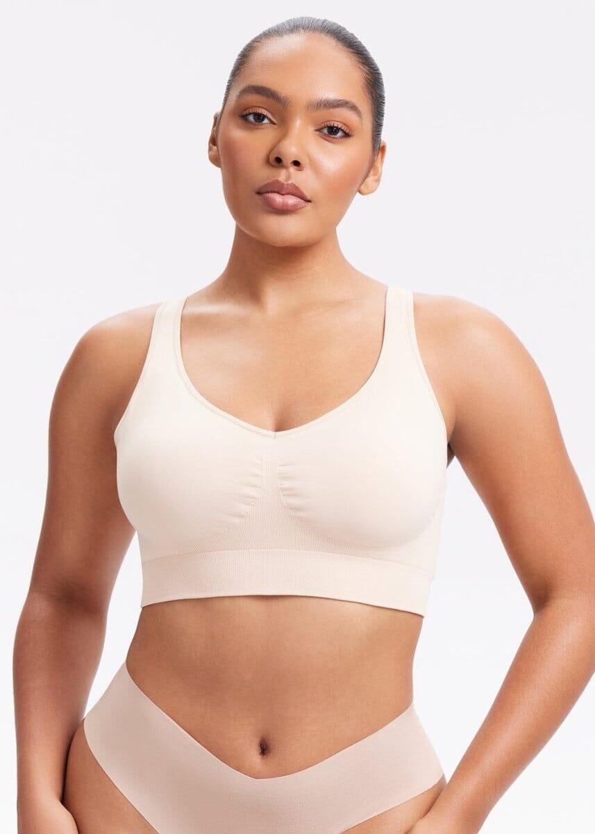 SmoothingSeamless Wireless Back Smoothing Bra