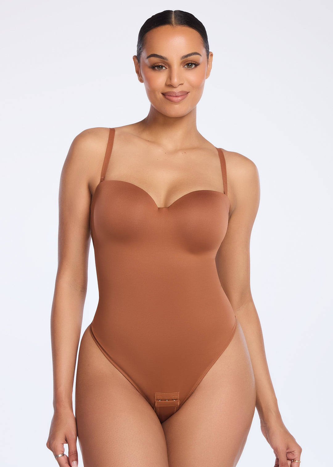BraSculpt Strapless Bodysuit Thong