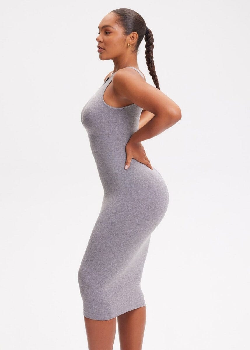 SnatchedKnit Halter Maxi Dress