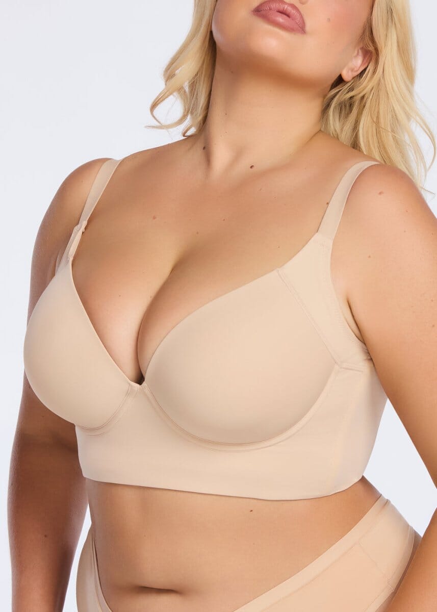 360Support Adjustable Wired Push Up Bra